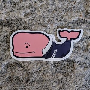 Vineyard Vines College Sticker